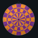 Lilor och orange piltavla<br><div class="desc">Lilor och den orange pilen stiger ombord</div>