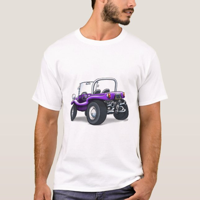 lilor öppnar den bästa strandbuggyen t shirt (Framsida)