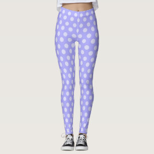 Lilor Polka-pricker damasker Leggings