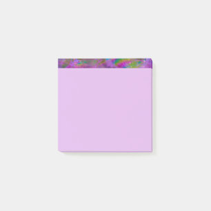 Lilor som Posta-Det noterar Post-it Block