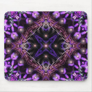 Lilor tänder Fractaltapestryen Mousepad Musmatta