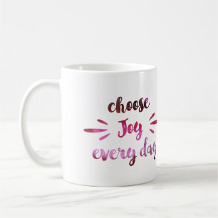 Lilor väljer glädje varje motivational kaffemugg