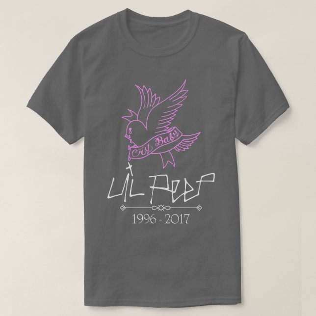 LilPeep Rapper Gråter baby helvetet Boy T Shirt (Design framsida)