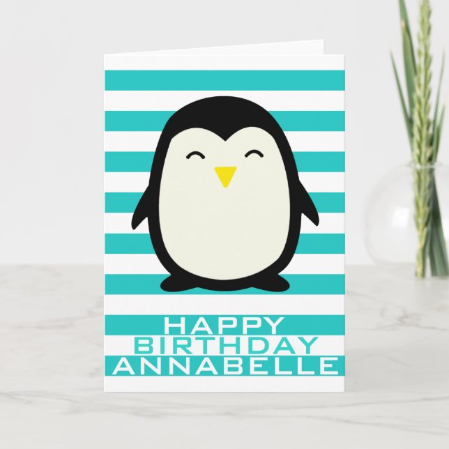Lil'Penguin Kort (Framsida)