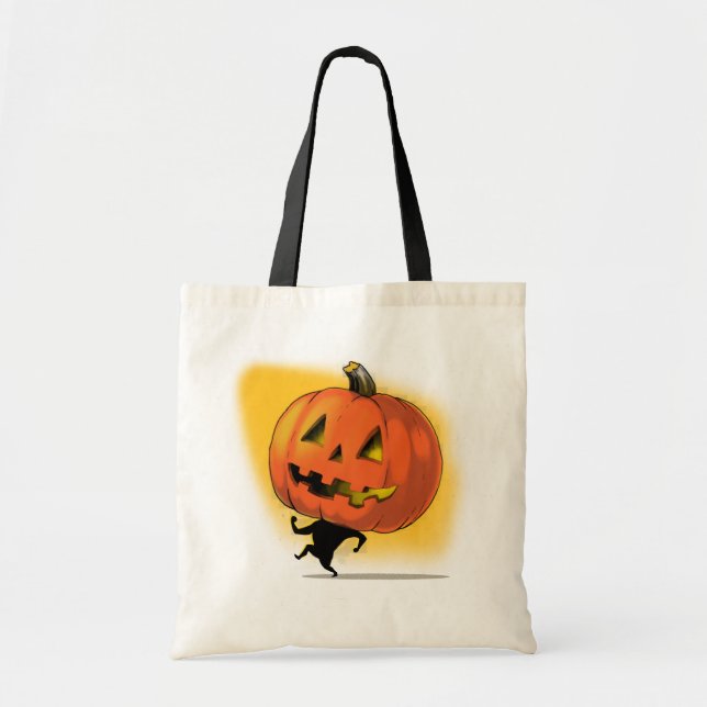 Lil'Pumpkin Head Tygkasse (Framsidan)
