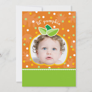 Lil'Pumpkin-inbjudan Inbjudningar