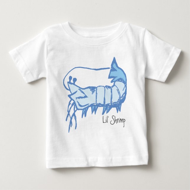 Lil'Shrimp Baby Shirt Tee Shirt (Framsida)