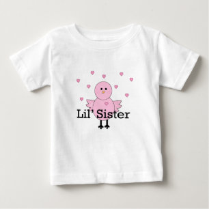 Lil'Sister Rosa Chick & Hearts T-shirt