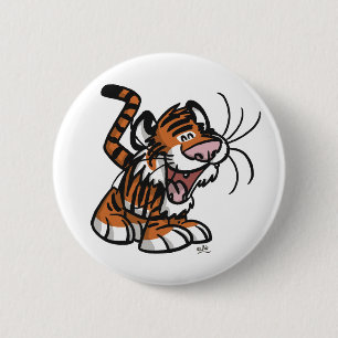 Lil'Tiger knäppas emblem Knapp