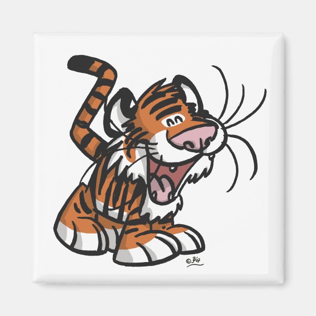 Lil'Tiger magnet (Framsidan)