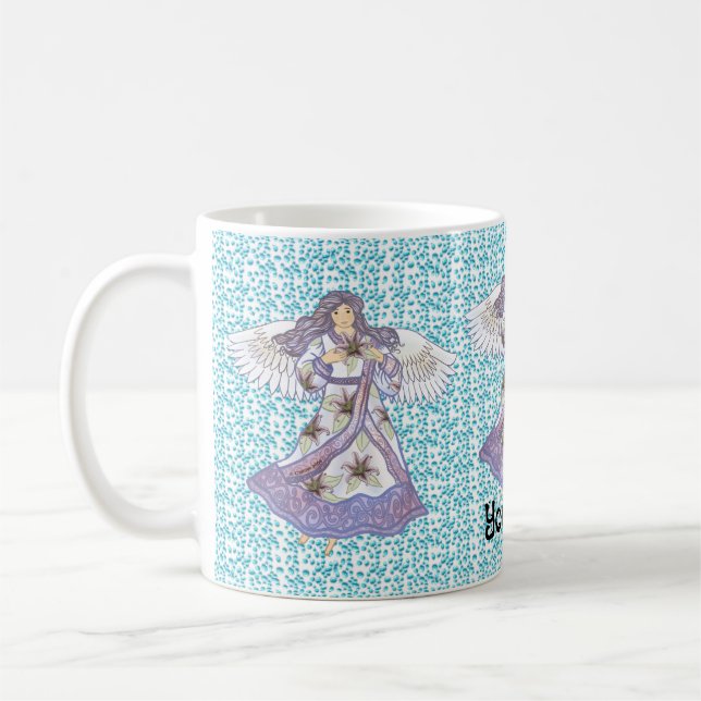lily ängel kaffemugg (Vänster)