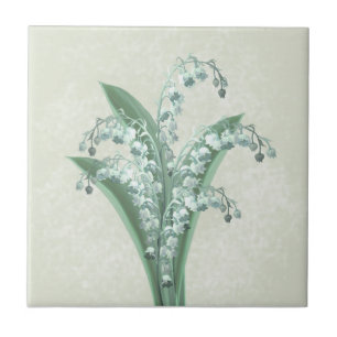 Lily av Valley Tile Kakelplatta