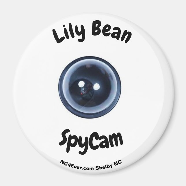 Lily Bean SpyCam Magnet (Framsidan)