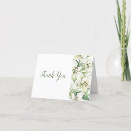 LILY Blommar Elegance Bröllop Tack Kort