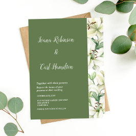 LILY Blommar Elegance Inbjudningar