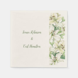 LILY Blommar Elegance Pappersservett