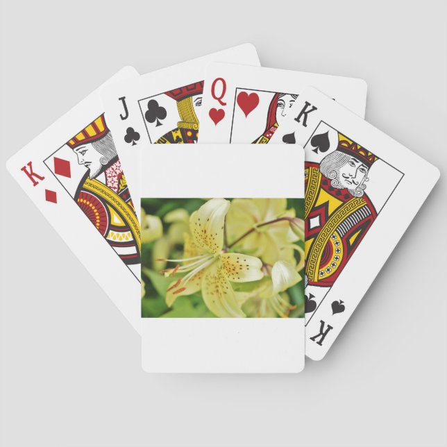 Lily Blooms Bröllopsfirande Spel Kort (Baksidan)