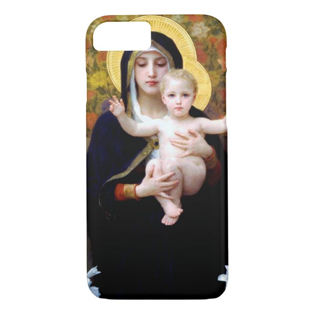 Lily, Bouguereau Case-Mate iPhone Skal (Baksida)
