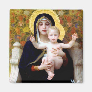 Lily, Bouguereau Magnet