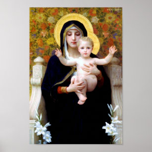 Lily, Bouguereau Poster