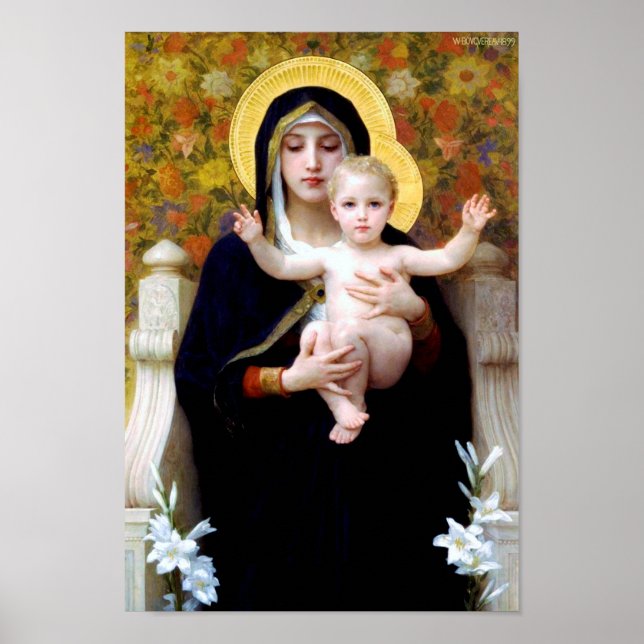 Lily, Bouguereau Poster (Framsidan)