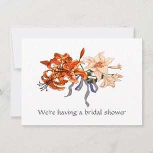 Lily Bouquet Möhippa Möhippa Card Inbjudningar