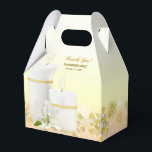 Lily Candle Presentaskar<br><div class="desc">Vit Lily med glödljus.</div>