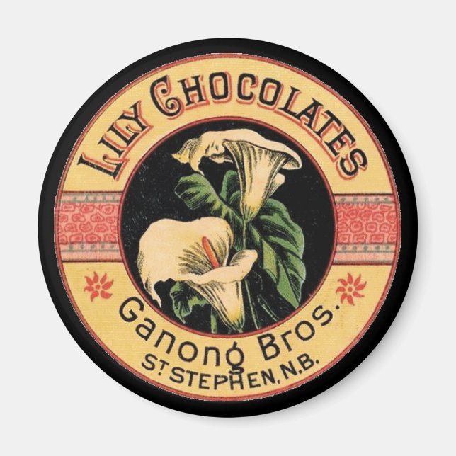 Lily Chocolates Magnet (Framsidan)