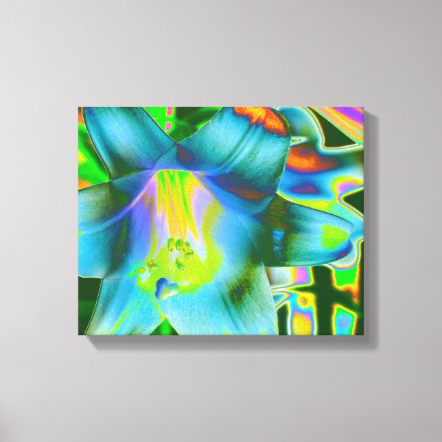 Lily Digitally Enhanced Canvas Wrap (Framsida)