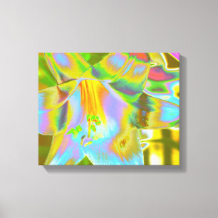 Lily Digitally Enhanced Canvas Wrap
