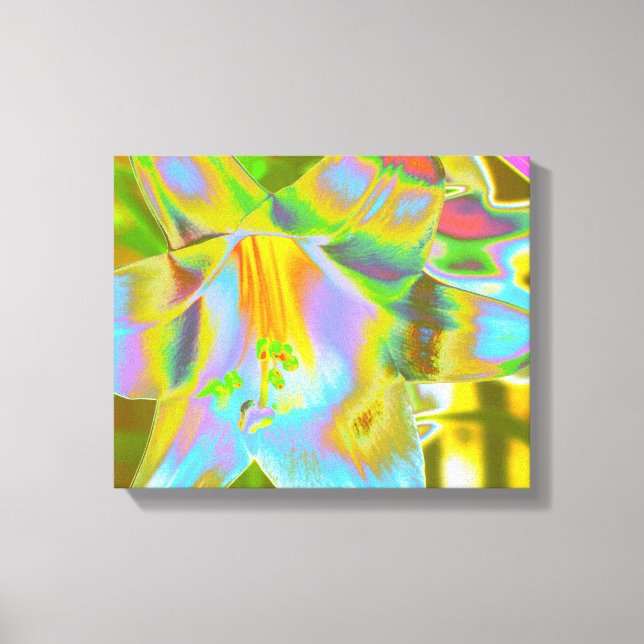 Lily Digitally Enhanced Canvas Wrap (Framsida)