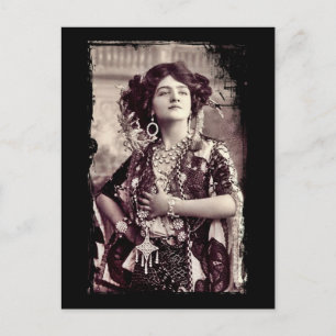 Lily Elsie as the Merry Widow Vykort