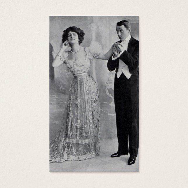 Lily Elsie "Summertime" Visitkort (Framsidan)