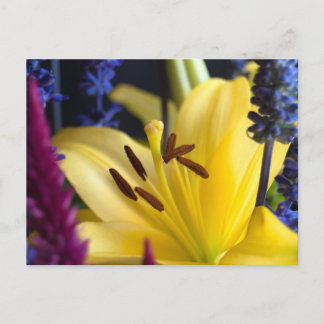 Lily Flower Arrangemangt vykort