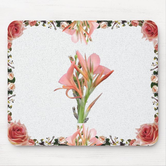 Lily Flower Botanical Art Musmatta (Framsidan)