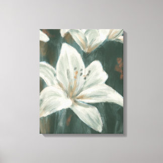 Lily Flower Painting Canvastryck