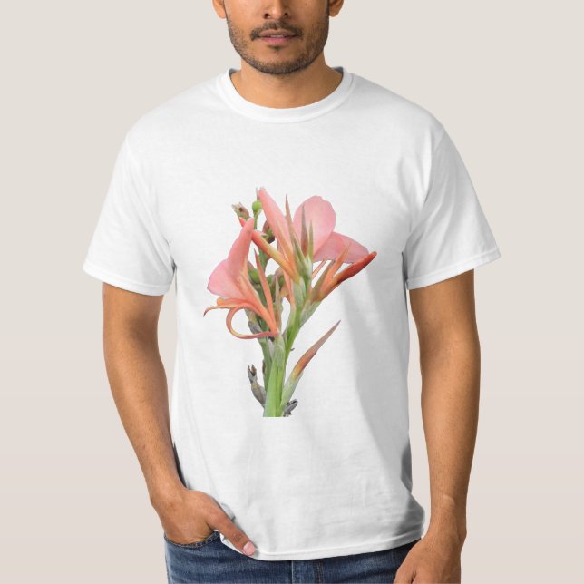 Lily Flower T Shirt (Framsida)