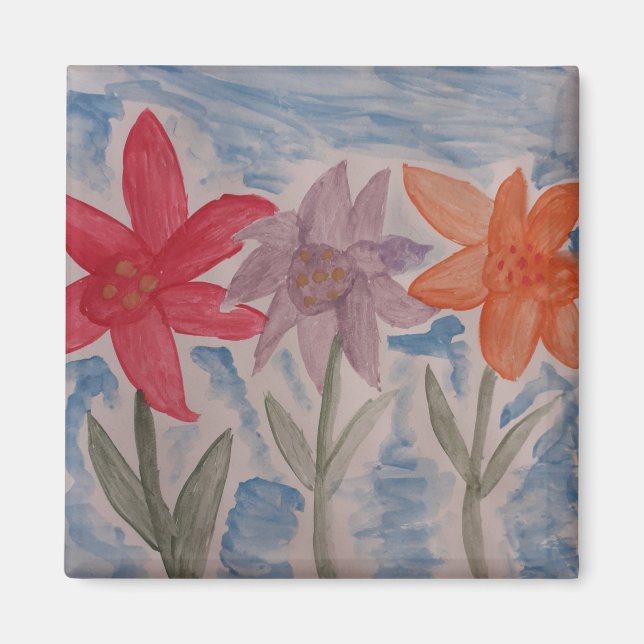 Lily Flowers Magnet (Framsidan)