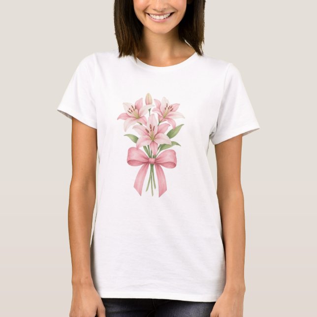 Lily Grace Bloom T Shirt (Framsida)
