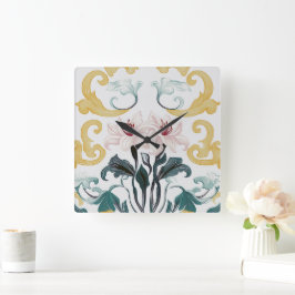 Lily & Grace Fyrkantig Klocka