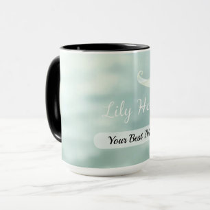 Lily Hope Curve Mugg Anpassad