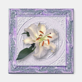 Lily i Canvas Ram Magnet