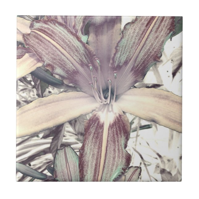 Lily Kärlek Kakelplatta (Framsidan)