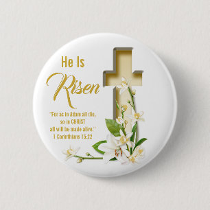 Lily Kor Scripture han är riserad Knapp