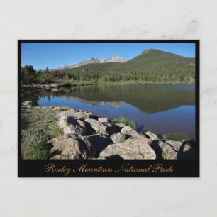 Lily Lake Rocky Mountain National Park Vykort