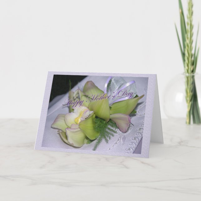 Lily Mors dag Card Kort (Framsida)