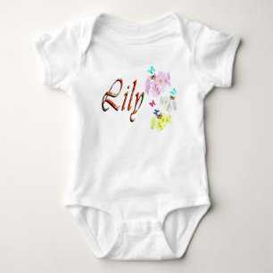Lily, Namn, Logo, Med Kattungar, T Shirt