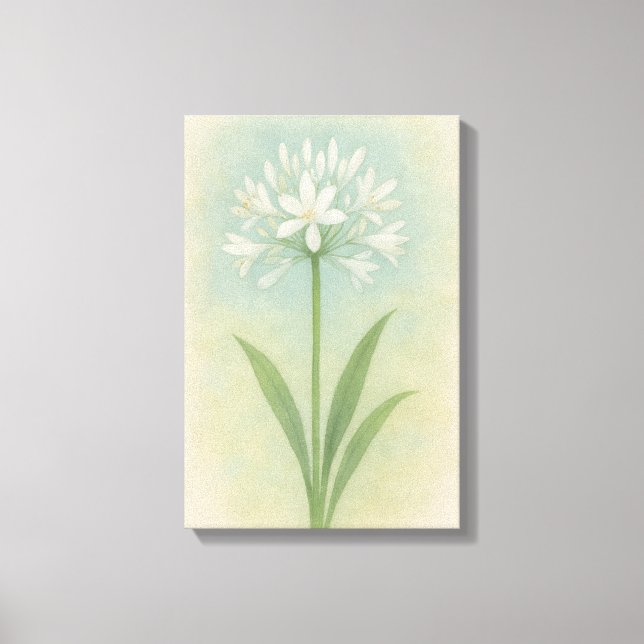 Lily of the Nile Canvastryck (Framsida)