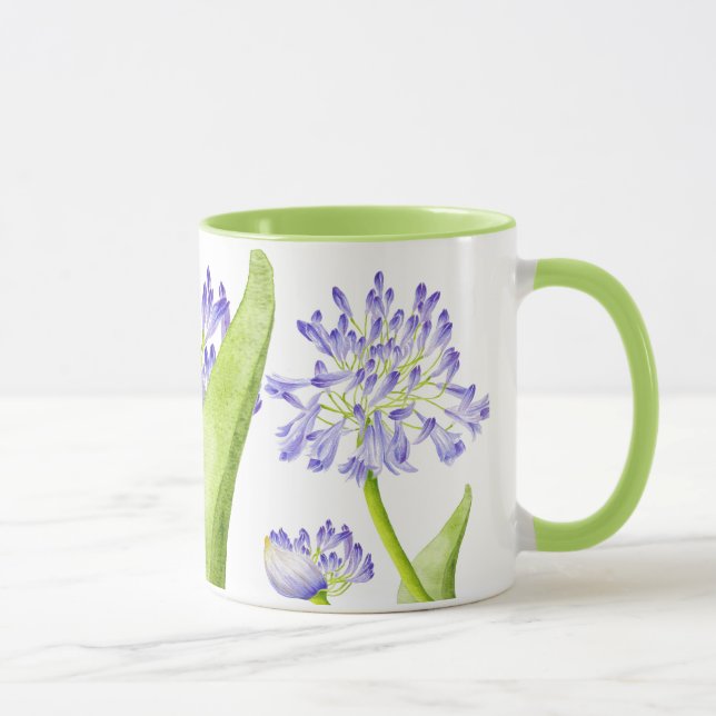 Lily of the Nile on a Combo Mugg - (VII) (Höger)
