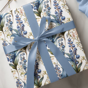 Lily of the Valley and Hawthorn Blommönster Presentpapper